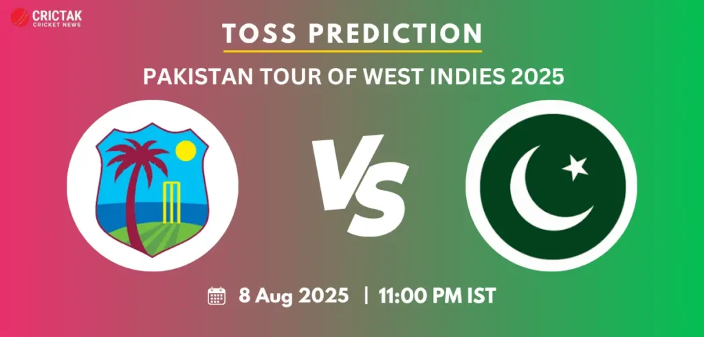 WI vs PAK Match 1st ODI Toss Prediction