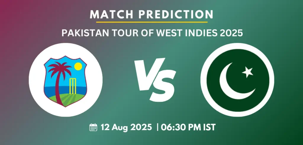 WI vs PAK Match 3rd ODI MATCH PREDICTION