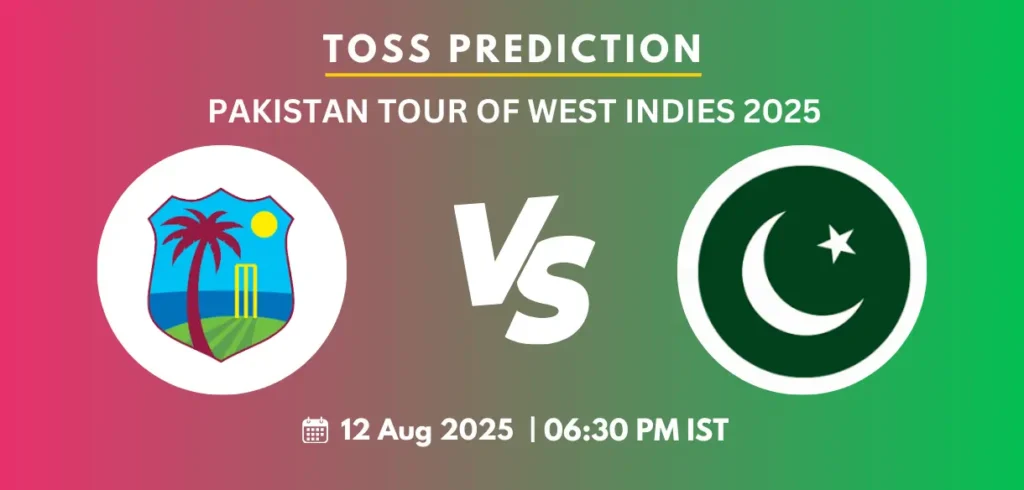 WI vs PAK 3rd Match Toss Prediction