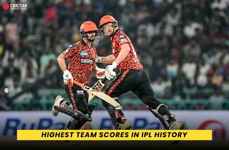 Top 10 Highest Team Scores in IPL History – Updated List (2025) Top 10 Highest Team Scores in IPL History – Updated List (2025)