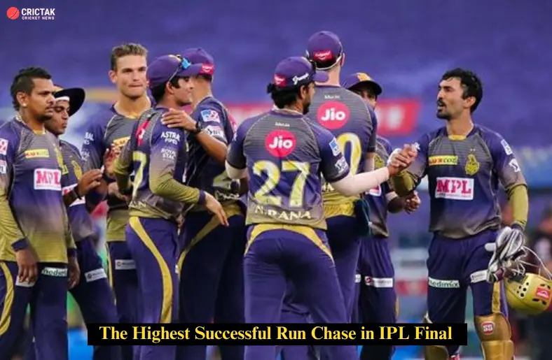 Which Team Has The Highest Successful Run Chase in IPL Final? Which Team Has The Highest Successful Run Chase in IPL Final?